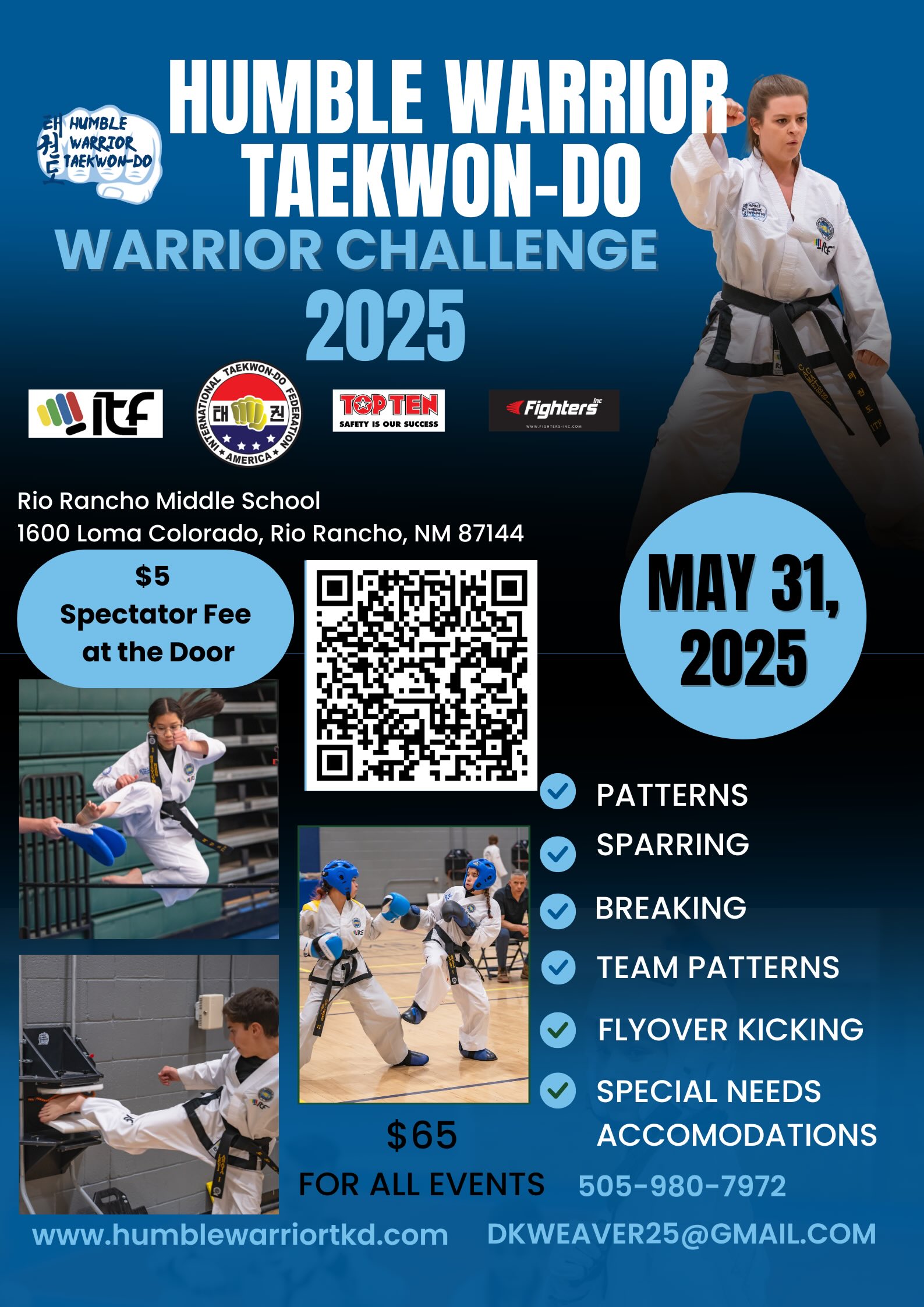 Humble Warrior Taekwon-Do Warrior Challenge 2025